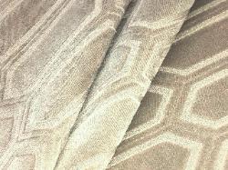 Richloom Arkdale color Jute cut velvet upholstery fabric