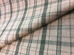 Pattern Augusta color Basil  upscale premium high end woven textured plaid upholstery fabric