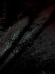 Short hair black plush Faux Fur decorating fabric