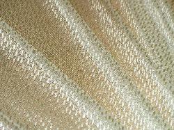 Sale Braemore Pattern Metallica Color Champagne Sheer Drapery Window Treatment Fabric Textiles Special Buy Deals