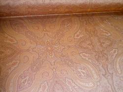 Angled image of Carlisle color Autumn paisley home decor fabric