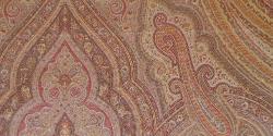 Swatch of paisley Decorating fabric Carlisle in Autumn