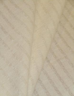 Draped curtain image of Beacon Hill Pattern Cecchi color Snow A semi-opaque casement