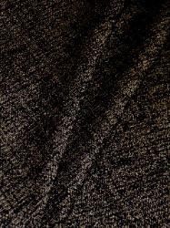 Chenille Pattern Hardwood in Salt & Pepper upholstery fabric