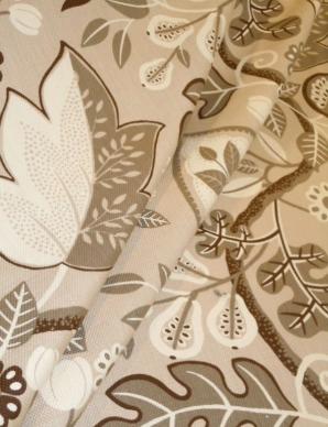 draped curtain image of P Kaufmann Fabric's Pattern Chloe Color Stone
