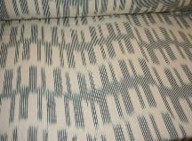 Angled image of Closeout pattern Laura and Kiran's Simple Spacedye color Natural Blue