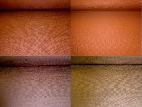 polyester and Viscose, in classic diamond design,  for contract, commercial or residential use