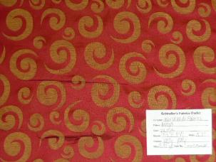 Schindler's Upholstery Shop tag for Maya Color Wine closeout fabric