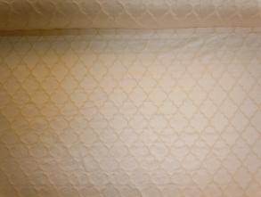 Crawford Washed in color Natural, Decorator Fabric a textured diamond grid pattern for home decor