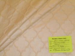 Schindler's Fabrics and Upholstery Shop tag for Color Natural diamond grid Crawford Washed Decorator Fabric