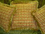 Custom made Pillows in SFS Pattern Bogart Upholstery Fabric