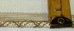 Color Winter Wheat Decorative Lip Cording Fabric Trim