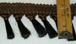 Decorative Tassel Trim Color Wenge 552 Erie Islands Collections 