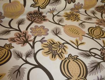 Dwell Studios Pattern Freja Decor Fabric Color Blush, modern contemporary floral, from Robert Allen Home   