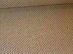 Diamond design Commercial Upholstery Fabric, in colors tan and dark brown, heavy duty commercial contract quality