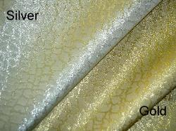 Erie Islands Fabrics Belluno Colors Gold & Silver Doublewide Drapery Fabric Basics
