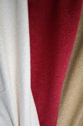 Erie Islands Fabrics Shogun Basic Solid Colors Natural Cherry Buff Fabric Muddle Drape