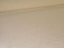 Angled image of extra wide doublewide for hanging width vertically (almost 10 feet wide), Italian made premium linen blend drapery curtain semisheer