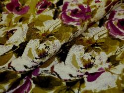 Large scale Floral, Jacquard Pattern, Tropical, Botanical, Contemporary, Modern \