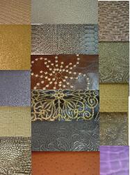 New Section to our site,  Faux Leathers and Specialty Vinyl Fabrics, for home and commercial furniture upholstering, booths, benches and decorating accent pieces