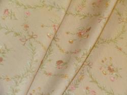 Discount $7.50 a Yard Closeout Floral Drapery Fabric