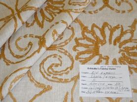 Schindlers Upholstering and fabric Shop tag for color 2 Embroidered Pattern Flore Home Decor Fabric
