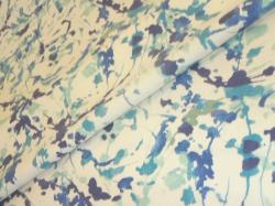 Pattern Folette color Bluebird medium weight multiuse  home decorating fabric