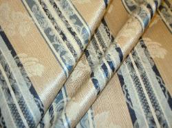 multipurpose home decorating fabric in tan, natural and blue