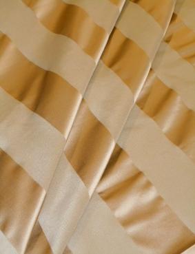 Draped curtain image of Beacon Hill Silk Pattern Gurais Color Truffle