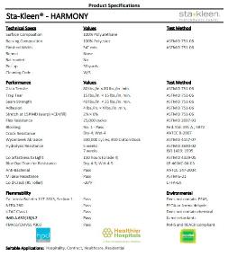 Harmony Sta-Kleen� Vinyl Upholstery Fabric specs