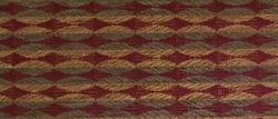 Swatch of Contract Zenith Space Craft Geometric color Chianti upholstery fabric