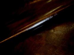 Traditional Glazed Antique Faux Leather Pattern London color Cask