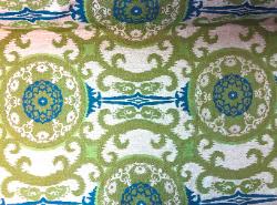 upmarket premium high end medallion design heavy weight woven upholstery fabric