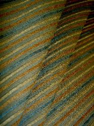 Island Stripe Color Sungold Chenille Upholstery Fabric by the yard