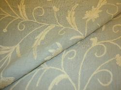 premium high end traditional Jacobean crewel wool embroidery on cotton ground made in India