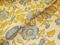 Laura & Kiran Calicut color Sun Chambray