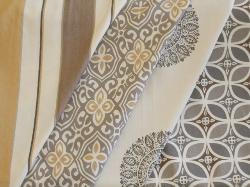 Contemporary Premium Upscale Laura & Kiran Gray Based Coordinates