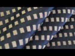 Click to see page for Pattern Linden Color Espresso Upholstery Fabric geometric chenille accent design on espresso background