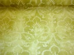 Hamilton Fabrics pattern Decor, Linen Screen Print in Olive