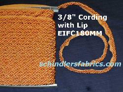 Lip Cord Trim Color Multi Mix