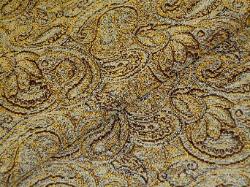Discounted High End Chenille Upholstery Fabric in Mustard/Topaz