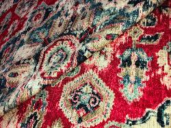 upscale medallion damask linen blend a designer multipurpose decorating fabric