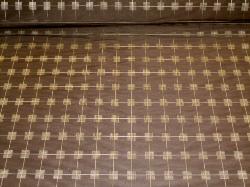 Contemporary Geometric Pattern Modernism Color Truffle Home Decor Fabric on cutting table