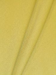 Draped curtain image of Pattern Monaco color Key Lime solid plain, slightly textured, upholstery and decorating fabric