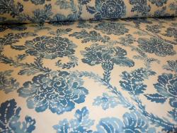 Angled image of Morning Tide Floral Design Decorator fabric