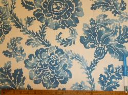 Sample of Decorator Floral pattern Morning Tide from P Kaufmann Clearance Sale