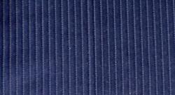 Swatch of Navy Blue Velvet Corduroy Fabric