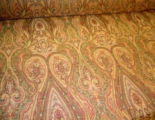 Angle image of Pattern Nepal Color Mallard upholstery weight home decorating fabric, from P Kaufmann