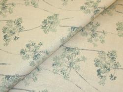 OD Pattern Ophelia Color Jade railroaded floral indoor outdoor fabric