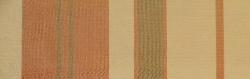 Swatch of upholstery fabric Striped Canvas in Orange Sherbert